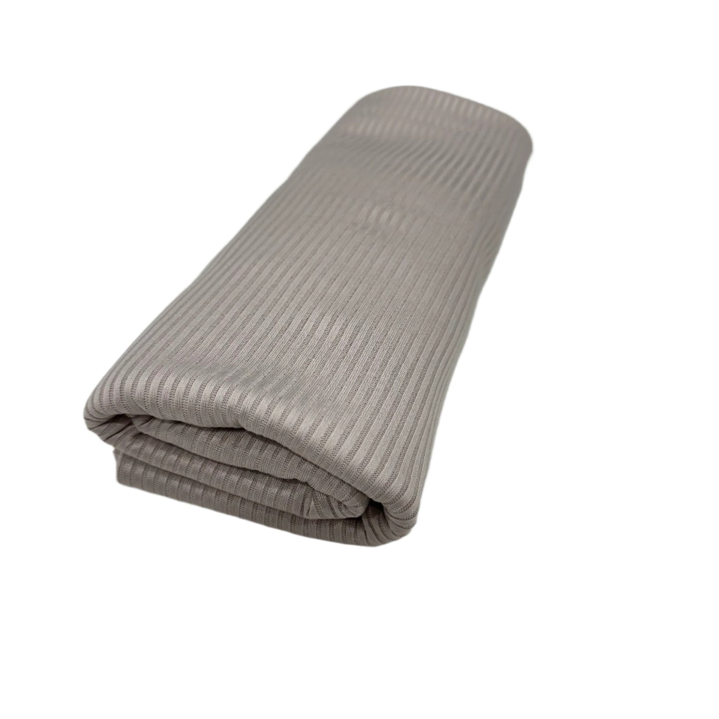 Greige Ribbed Jersey Hijab