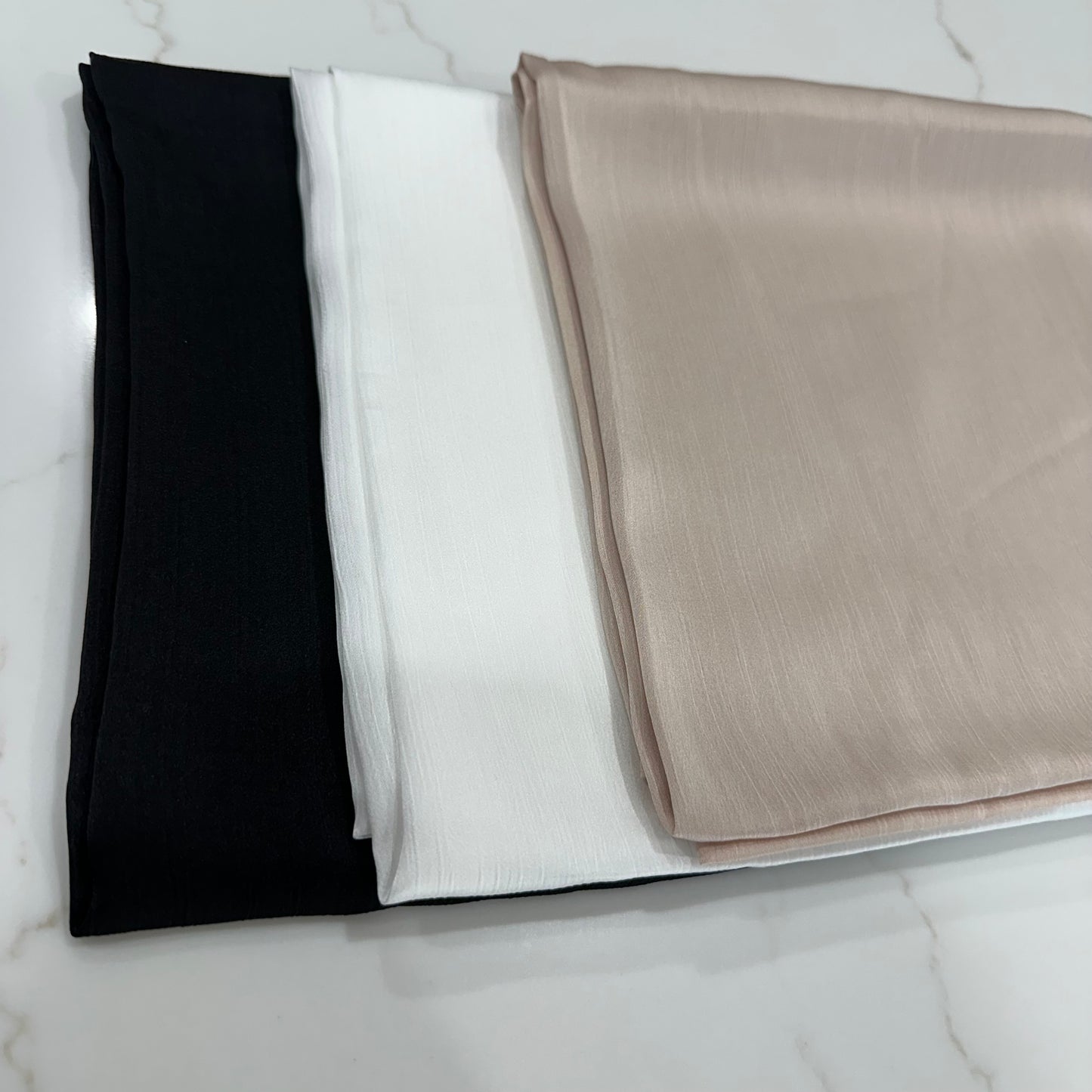 Crepe Satin Hijab - Basics