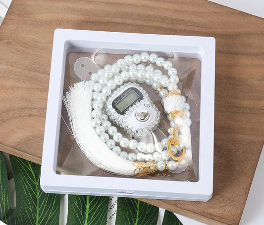 White Tasbih Set