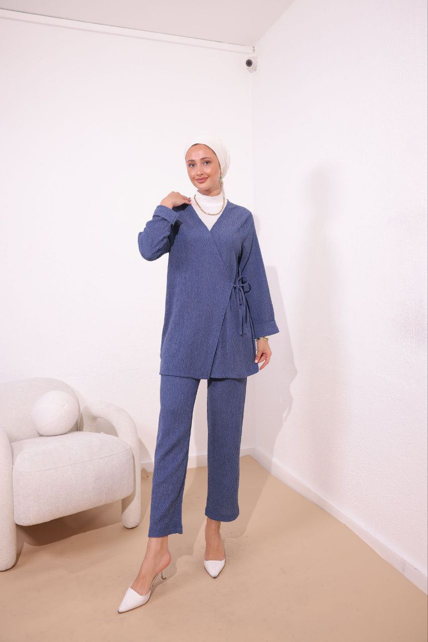 Blue Side Knot Set