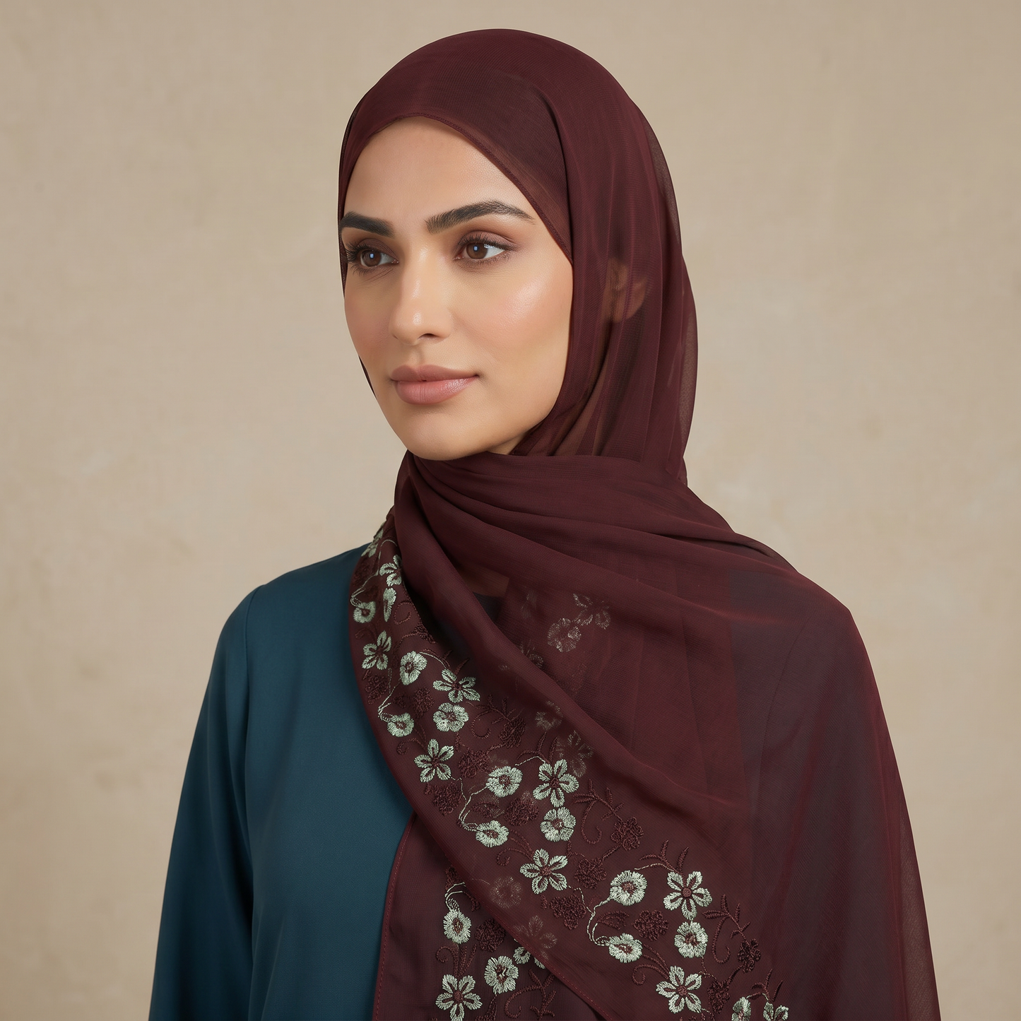 Bordeaux Voile Hijab